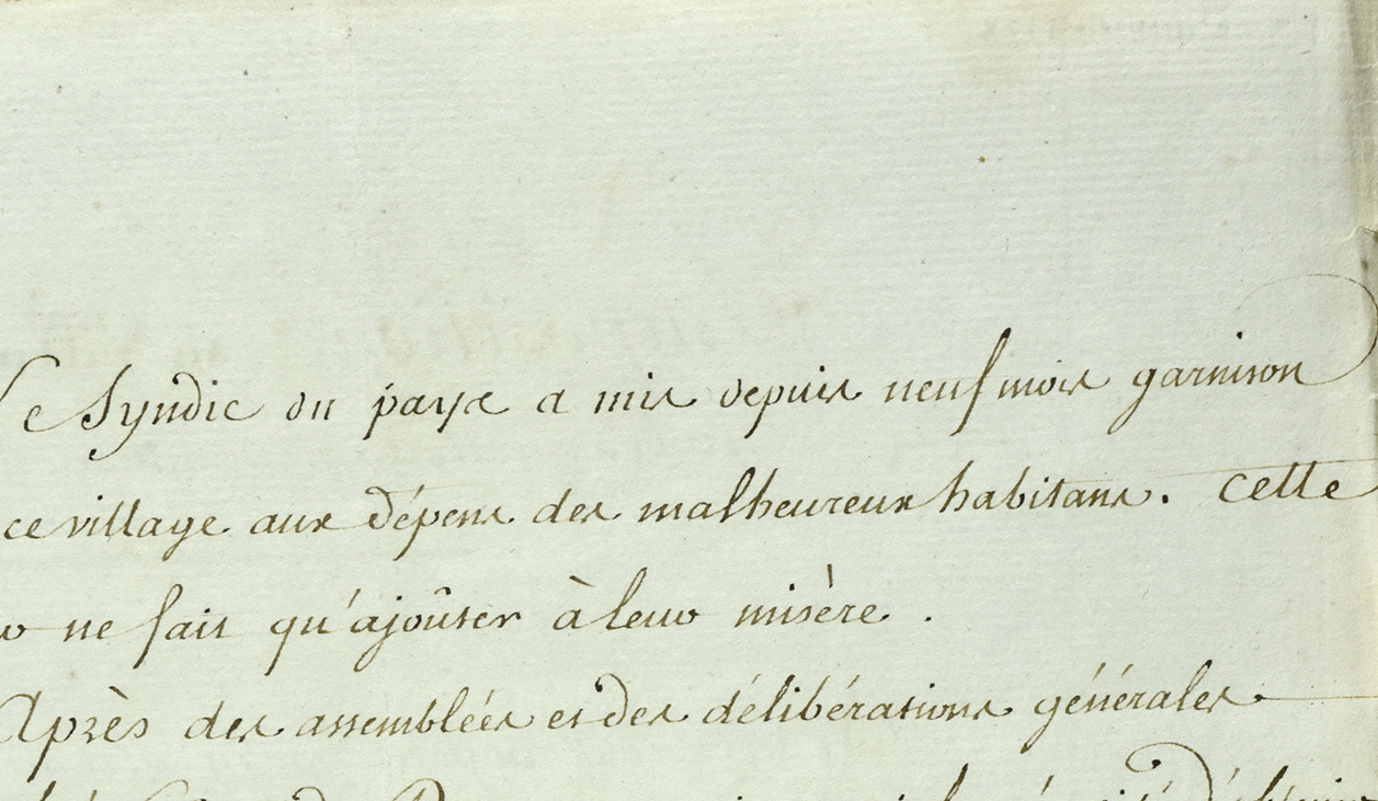 Trames du papier chiffon