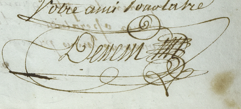 Signature décorative